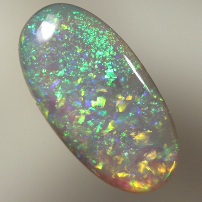 SOLID SEMI BLACK OPAL Sparkling Pinfire pattern, very bright fire